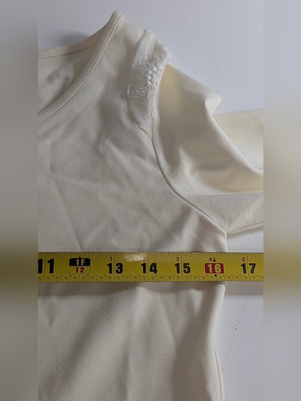 Honey Egg Asymmetrical White Lace Mini Dress Size S/M Long Sleeve Side Lace New - Picture 10 of 13